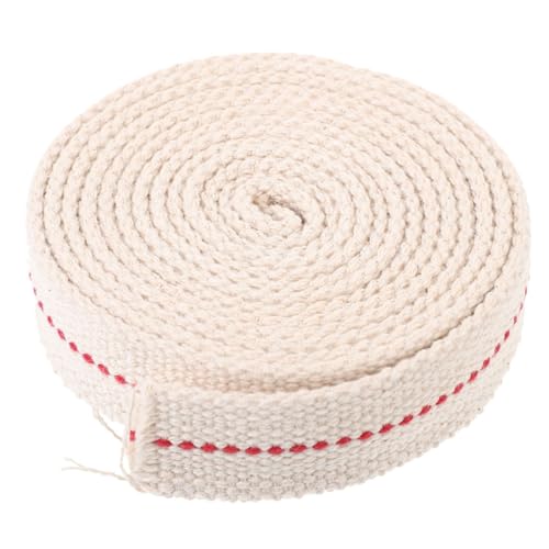 HOOTNEE 1 roll Cotton Wick for Kerosene Lamps Feet Long Stable Flame Easy to Replace and Repair Essential Accessory for DIY Lanterns and Home Emergency Lighting