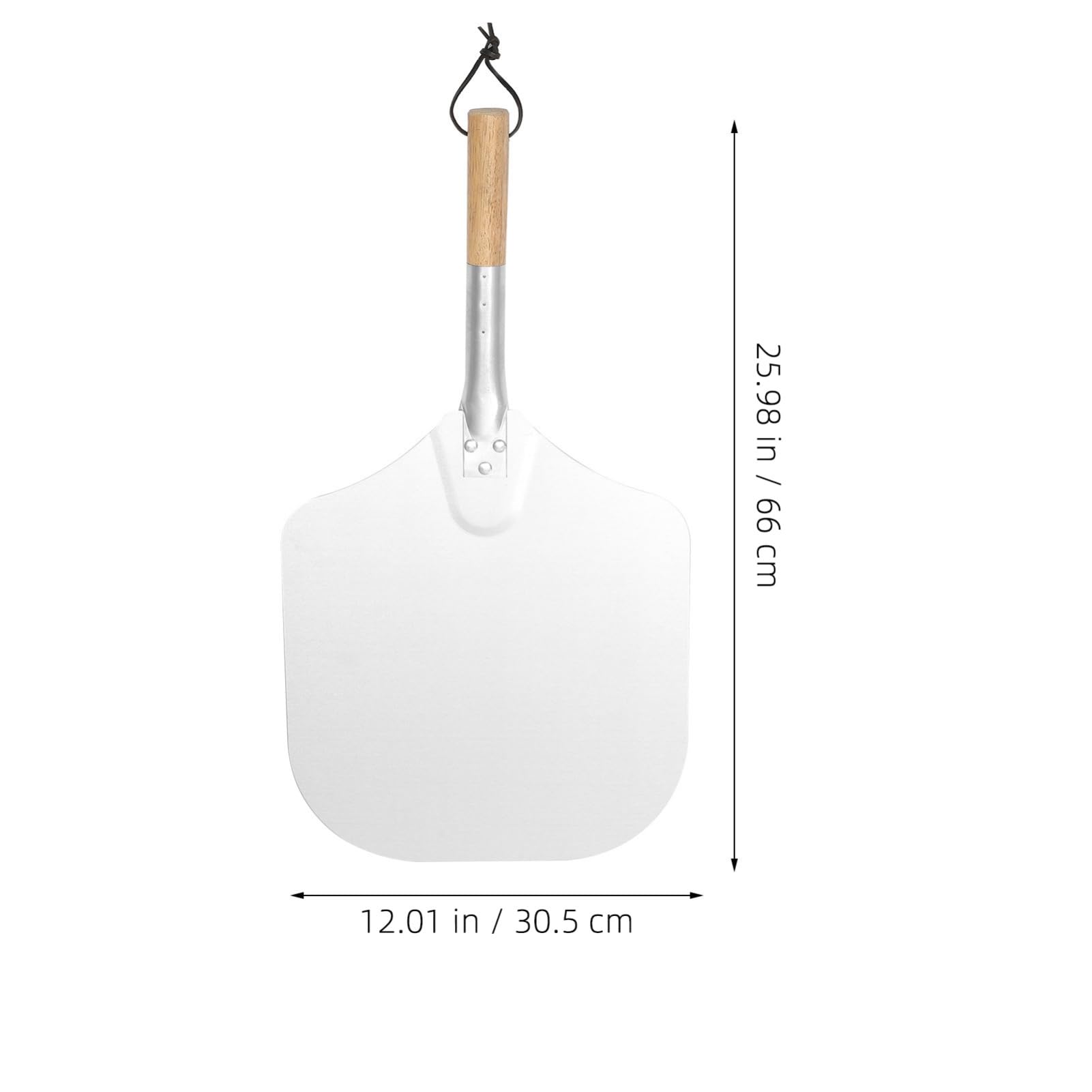 NAMOARLY Pizza Peel for Turning Serving Aluminum Pizza Shovel Set Pancake Transfer Tool Easy to Clean Use