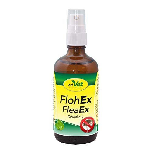 cdVet FlohEx Repellent Spray 100 ml - Effektiver Sofortschutz gegen Flöhe und Insekten