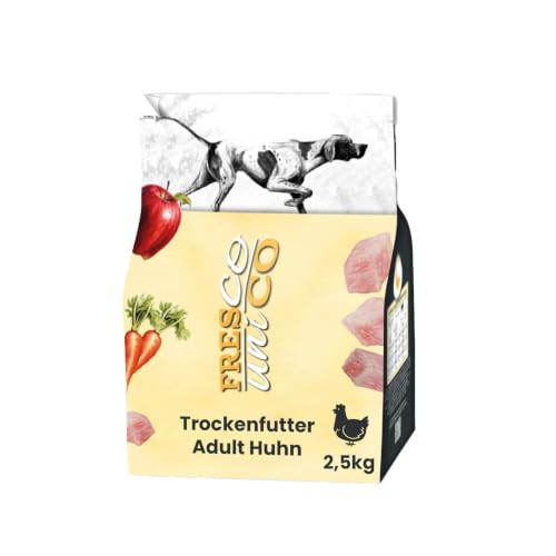 FRESCO Dog Unico Huhn 2,5kg | Hundefutter trocken getreidefrei