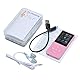 COVVY 8GB Tragbare MP3 Musik Player, Support bis zu 64GB SD Speicherkarte, Lossless Sound HiFi MP3 Player, Music/Video/Sprachaufnahme/FM Radio/E-Book Reader/Fotobetrachter(8G, Rosa)