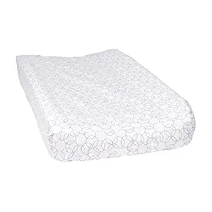 Trend Lab Changing Pad Cover, White and Gray Circles
