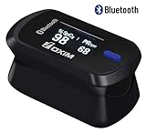 【Bluetooth対応】シースター パルスオキシメーター オキシシリーズ S-127 豪華付属品3点セット (オキシボーイ（ブルー）)