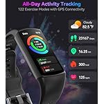 Smart Watch Fitness Tracker with 24/7 Heart Rate, Blood Oxygen Blood Pressure Monitor Sleep Tracker 120 Sports Modes Activity Trackers Step Calorie Counter IP68 Waterproof for Andriod iPhone Women Men - Image 5