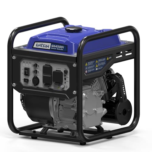 インバーター発電機 静音 ガソリン発電機 エンジン発電機GH4500i...