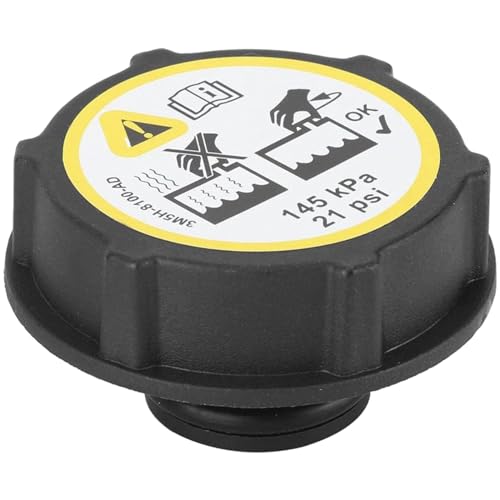 PWR Radiator Expansion Water Tank Cap Coolant Tank Cap Cover Lid For Ford Fiesta Focus C-Max Transit Mk7 Mk8 Connect Mondeo Custom Galaxy Kuga Puma B-Max 3M5H8100AD 1301104 DG938101AA 5193938