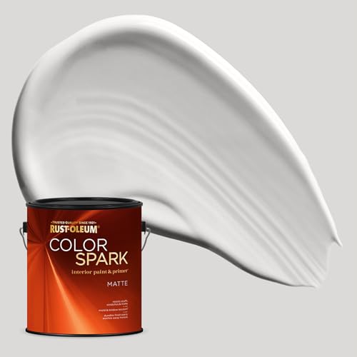 Image of Rust-Oleum Color Spark Interior Paint and Primer in One, Matte, Wishbone, 1 Gallon