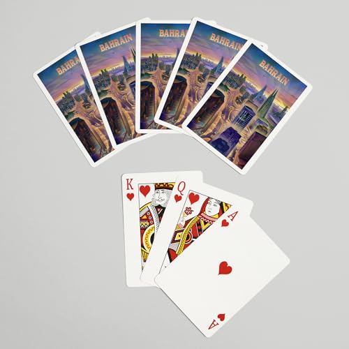 Baraja de Póker Manama, Bahrain, 52 cartas miniatura 7