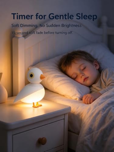 ChayWillow Lucky Bird Sensor Night Light Rechargeable LED Lamp - image 7