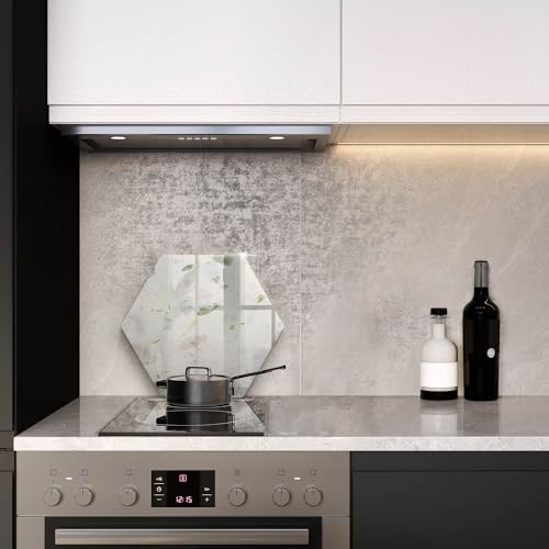 Planche à découper 40cm Wallfluent cuisson résistance hectagonale multifonction - 4