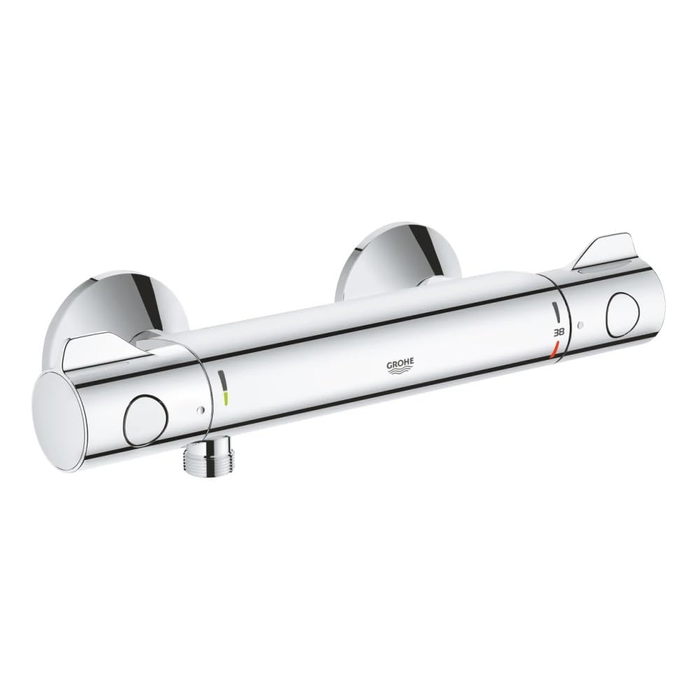 Grohe Brause-Thermostat Grohtherm 800 m Brausegrt, 1/2", Wandmontage, chrom