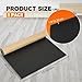 weyleity Sponge Neoprene with Adhesive Foam Rubber Sheet | 1/8” Thick x 12” Wide x 48” Long Neoprene Rubber Sheet Cut to Multiple Dimensions for Shock Pad, Gasket Seals, Soundproof Foam Padding