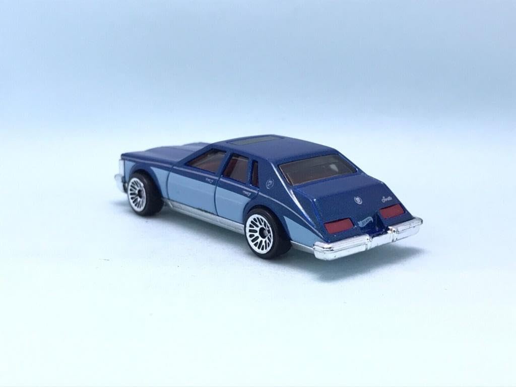 HotWheels '82 Cadillac Seville (Blue) 2023 HW: The '80s
