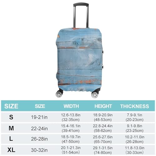 Things on The Ground Luggage Cover Washable Elastic Suitcase Cover, Anti Scratch Personalized Suitcase Protectors, Fashion Baggage Covers For Travel2