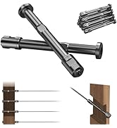 BLIKA Upgraded 10 Pack Black Swageless Cable Fittings for 1/8" Deck Cable Railing, No Crimping To...