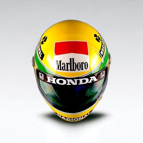Capacete Senna 1991 Para Uso Homologado - Boss Lateral Invertido