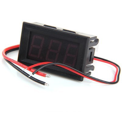 DC 10A Digital Current Meter Module 0.56 inch 3-Bit LED Display with 2 ...