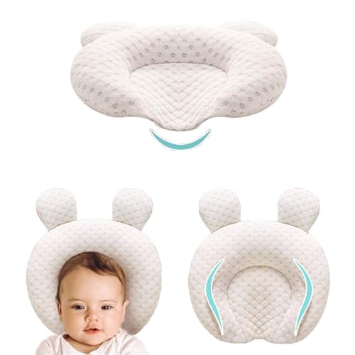 QADENCE Portable Baby Pillow – Adjustable Ergonomic...