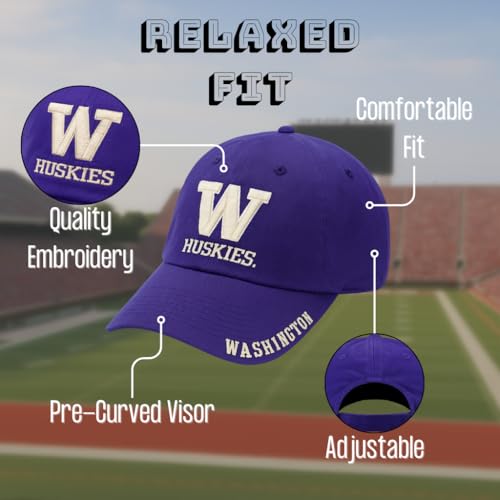 Gorra Ajustable Clásica Washington University miniatura 4