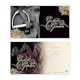 GESCHENKGUTSCHEINcom by POS-HAUER. 50 Gutscheine. Blanko zum Selberausfüllen. Für Reitsportgeschäft Reitsport Reitstall.