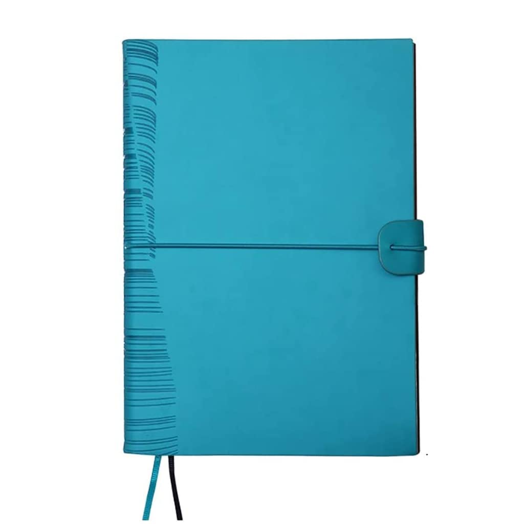 BmxauZ Quaderno portatile A5 in similpelle retrò - Ideale per studenti e studentesse, professionisti, documenti scolastici, diari di viaggio e appunti in movimento