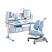 Kinder Tisch und Stuhl Set Kinder Studiertisch Höhe Verstellbar Kinder Schreibtisch Ergonomisches Design Schüler Schüler Schreibtisch Tilt Desktop Storage Drawe