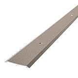 M-D Building Products 43934 2-1/2 in. X 36 in. Pewter Aluminum Seam Binder w/Screws & Anchors