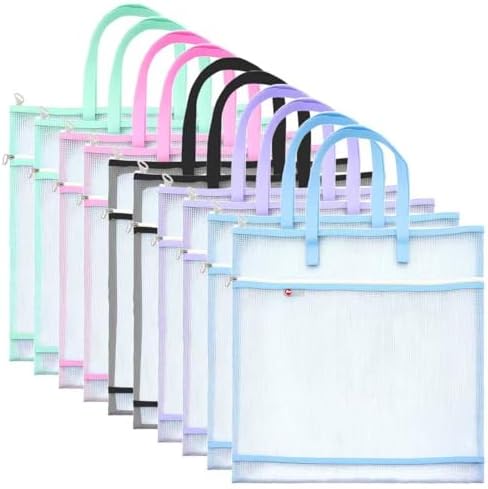 10 Pcs Sew Project Bags 16.5 x 16.5 Inch Back to School Quilting ...