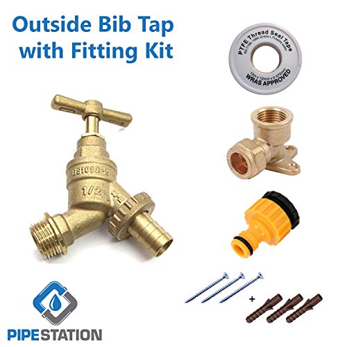 Todays Tools juego de grifo exterior juego de manguera de jardín con accesorios DIY Trade pack