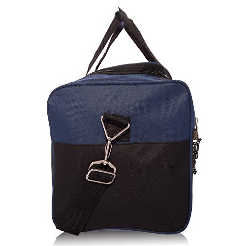 DALIX 21" Blank Sports Duffle Bag Gym Bag Travel Duffel with Adjustable Strap in Navy Blue3