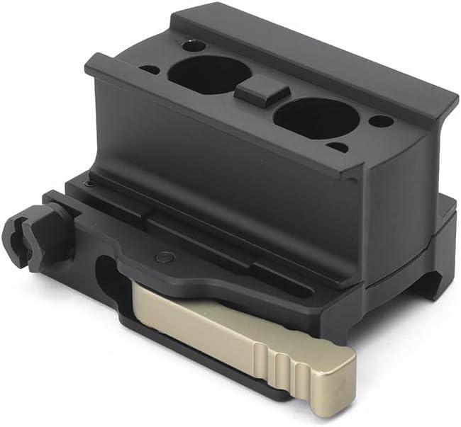 1.57" Height Red Dot Sight Riser QD Mount Base with Spacer，Optics Scope Heighten Base Mount，Compatible with T1 T2 Series Etc Optic Reflex Scope Mounting，Fits for Standard 20mm Pic Rail Mounting