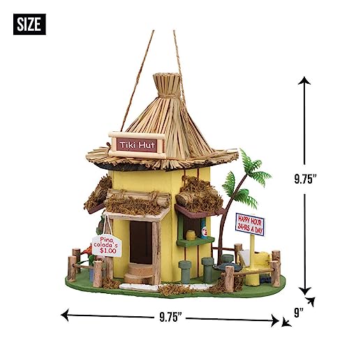 Tiki Hut Hanging Birdhouse #TOP1