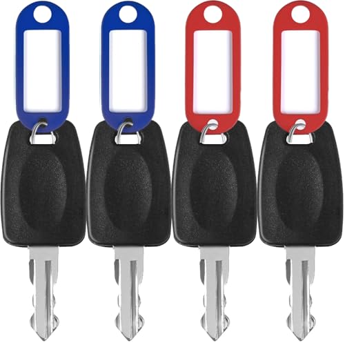 Image of 4PCS Luggage Keys 007 002 for Luggage Locks Suitcase Padlock (4PCS 002Key)