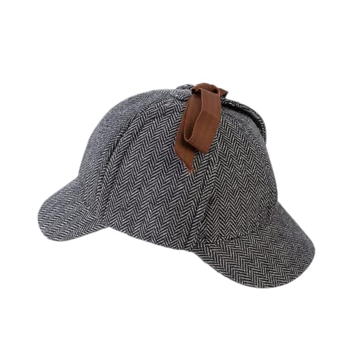 Casquette de baseball style béret de détective unisexe pour adultes et jeunes