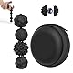 Jastown 4 Stück Magnetische Fidget Kugeln, Anti-Stress Sensorik Spielzeug aus Silikon, Magnetische Kugeln für Erwachsene & Kinder, Stressabbau & Entspannung, Motorikspielzeug für Zuhause & Büro