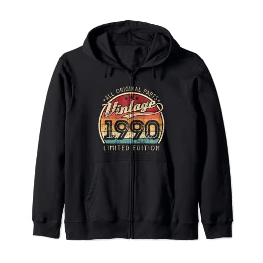 Vintage 1990 Edición Limitada 32 Años 32 Cumpleaños Sudadera con Capucha