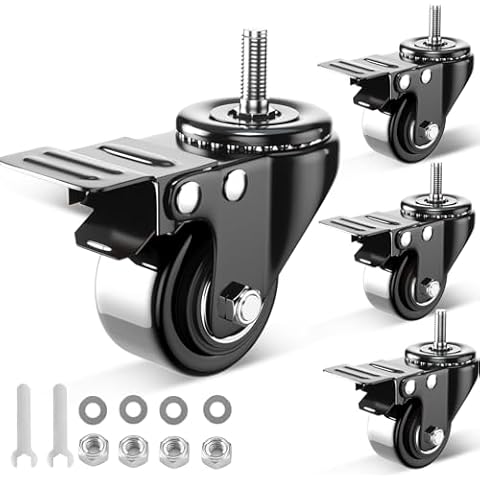 YUPEZOP 2 Inch Heavy Duty Caster Wheels Cover