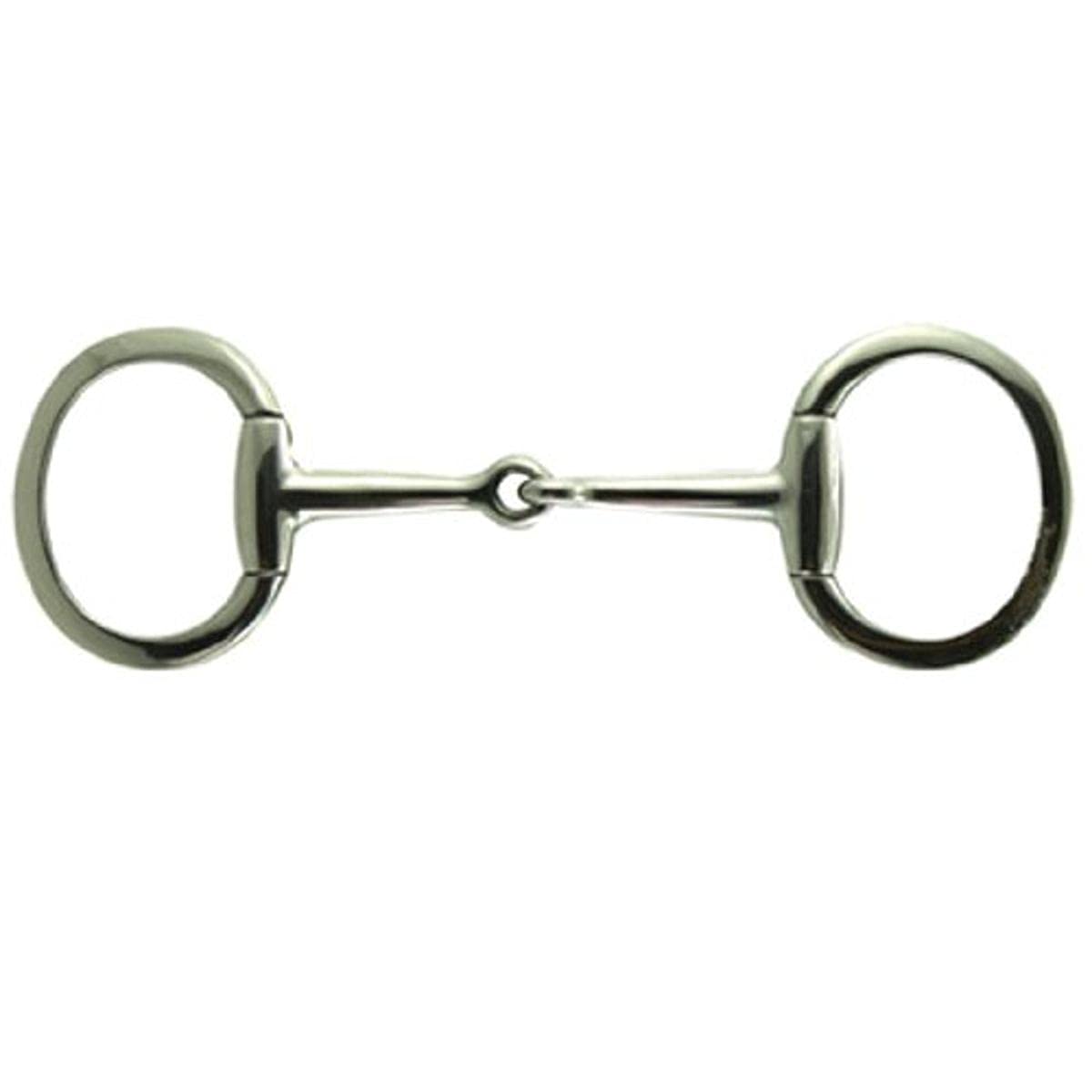 Coronet Flat Ring Eggbutt Snaffle Bit, 6 1/2-Inch