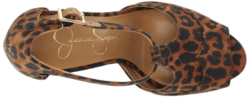 Image of Jessica Simpson Womens Dany 3 Floral Heeled Platform Sandals