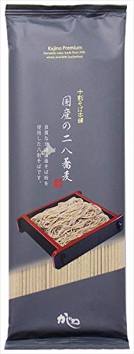 山本かじの 国産の二八蕎麦 200g そば 八割 乾麺 十割そば本舗 そば湯
