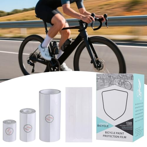 Protector de cuadro de bicicleta y película transparente para la cadena 3
