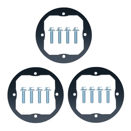 3 Piece Deck Spindle Reinforced Repair Ring Bolt for RZT50 Cub Cadet RZT50 RZT54 LX500 LT1050 918-04126A 918-04125B 918-0671B 918-04126 918-04125 918-04608A 618-04636 618-04636A 618-04865A Lawn Mower