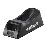 wolfcraft Blockhobel I 4013000 I Der extrabreite Einhandhobel für Gipskarton