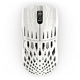 Pwnage ワイヤレスゲーミングマウス カーボンファイバー 39g Trinity CF Solid White 無線8000hz ポーリングレート 日本正規代理店保証品