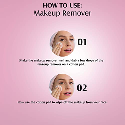 Image of Glam21 Makeup Remover for Water-Proof & Long Lasting Makeup| Mild & Residue Free| Non-greasy | Smoothens Skin - 100mL