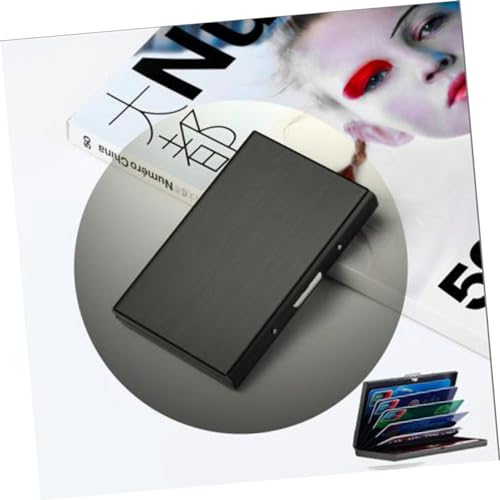 Titanium Material Business Card Case Credit Carrier for Men Sleek Business Holder Name Case4