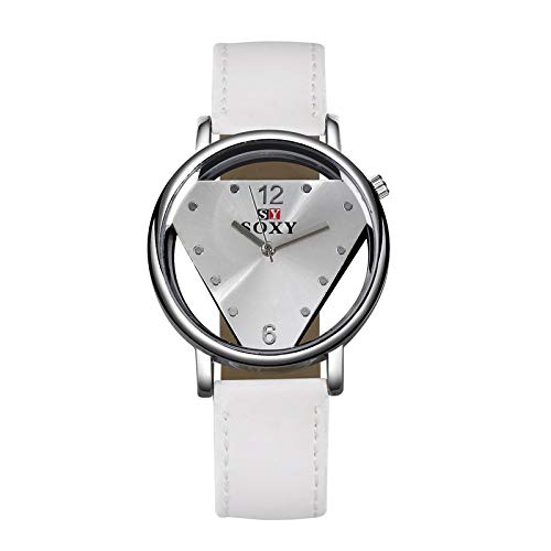 QTMIAO 美しいドレスウォッチ時計 WOMAGEパリタワーファッションウォッチ (Color : 1)