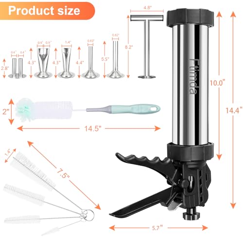Ftimda FTIMDA-2 Large Capacity Jerky Gun Kit thumb #2
