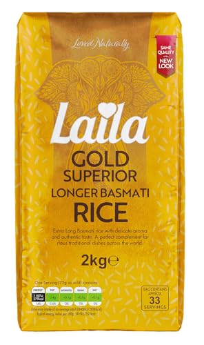 Laila Gold Basmati Rice 2kg
