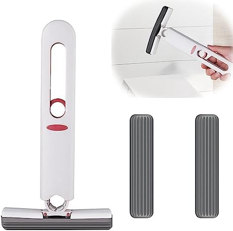 Mini Mop Mit Auswringfunktion - Handheld Desktop Reiniger Für Küche & Fenster